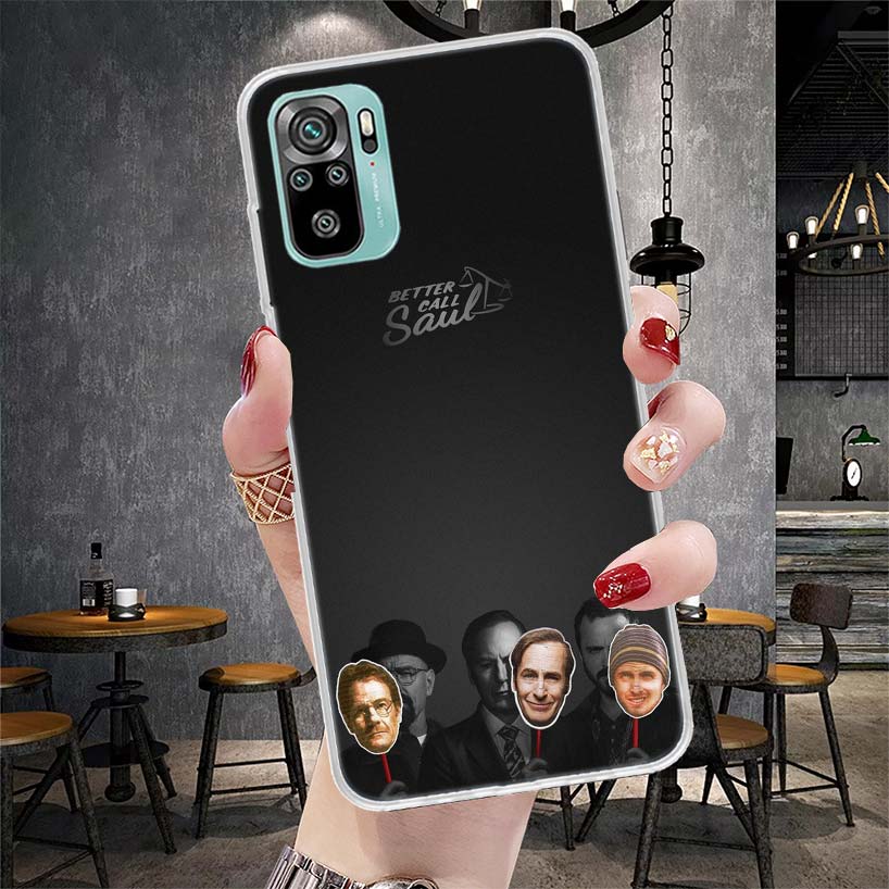 

Better Call Saul TV Soft Phone Case For Xiaomi Redmi Note 15 14 14S 13 12 Pro Plus 12S 11 11S 11E 10 10S 11T 5G Fundas Coque Red Redmi Note 13 4G
