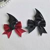 Novelty Bat Wing Devil Hair Clip for Adult Kids Cosplay Party Headwear Halloween Hairpin Set for Costume Parties 2PCS