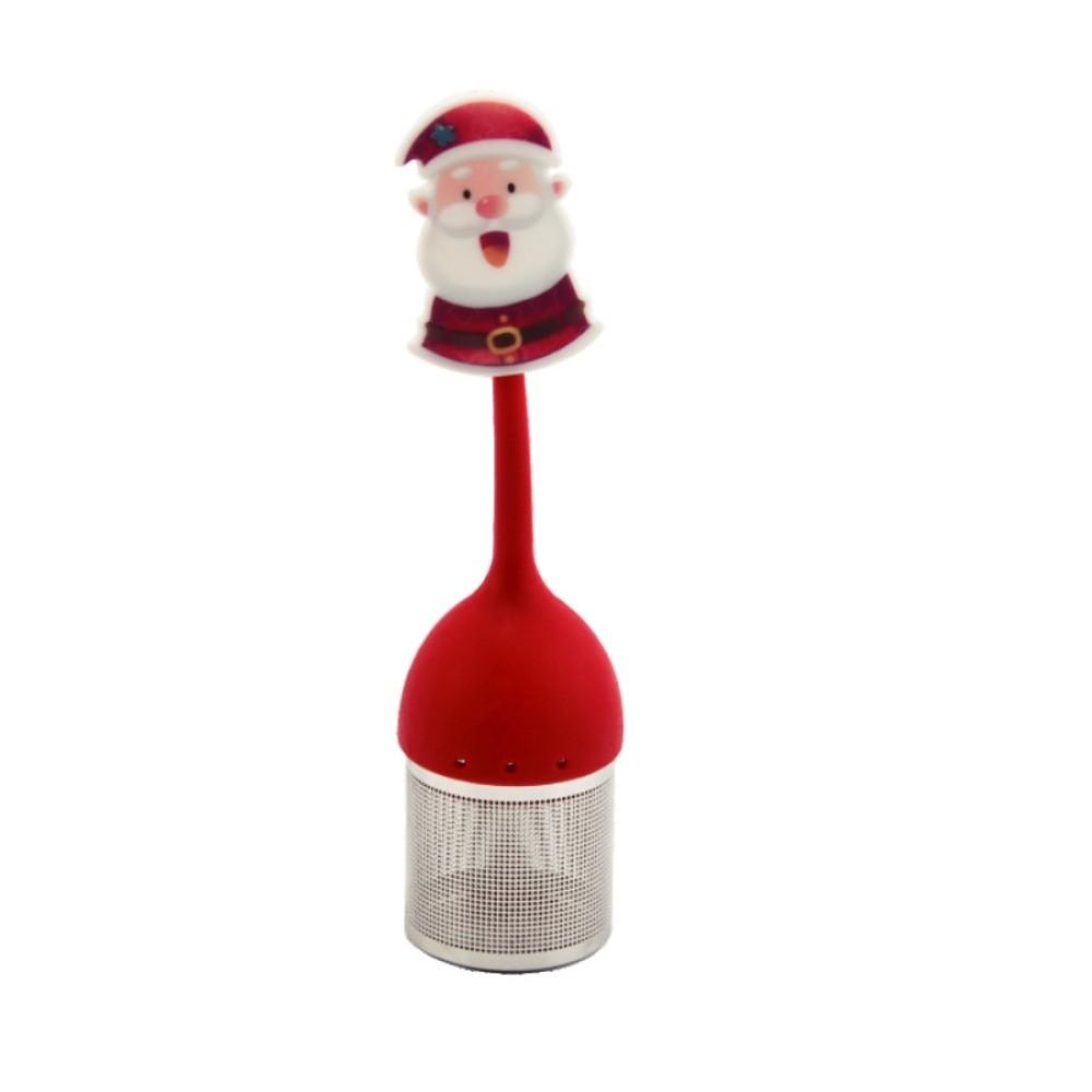 With Handle Tea Infuser Ball 304 Stainless Steel Christmas Tea Filter Tea Filter Office Use