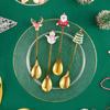 Stainless Steel Spoon Christmas Coffee Spoon Ice Cream Spoon Jam Spoon Dessert Spoon Christmas Gifts Kitchen Accessories