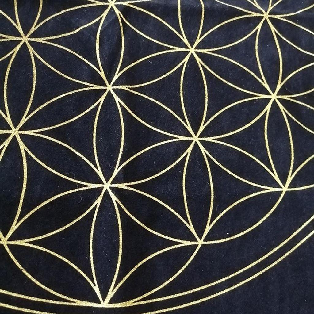Altar Card Cloth Tablecloth Flower of Life Astrology Board Game Table Tapestry