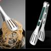 with Green Non-slip Handle Cooking Tongs Stainless Steel Kitchen Gadgets Kitchen Tongs  Home
