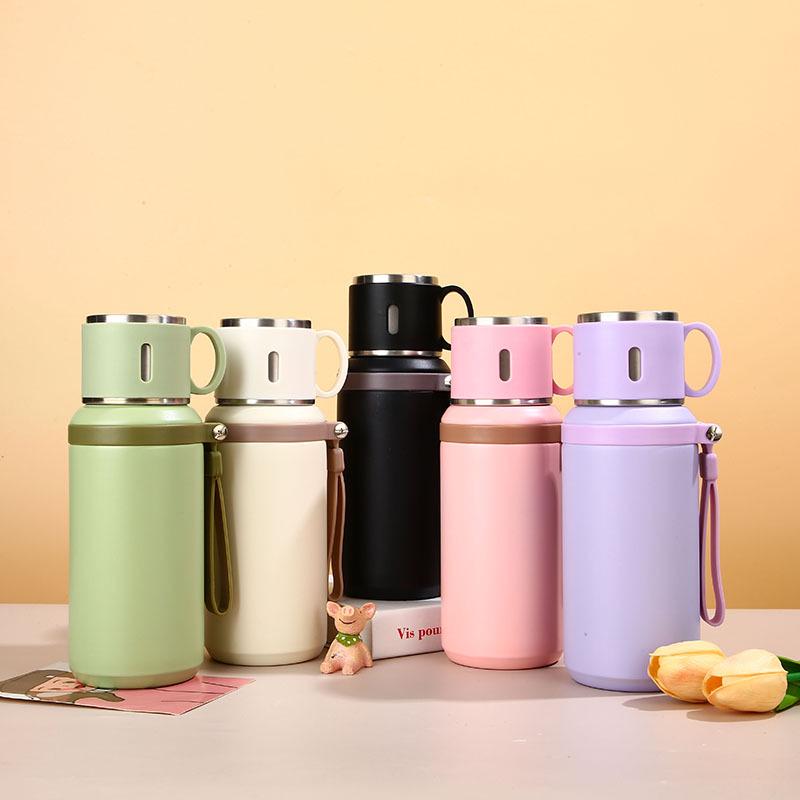 Premium 316 Stainless Steel Insulated Cup with Tea and Water Separator - Outdoor Portable Bowl Lid Design