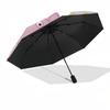 Raincoat, Raindrops Automatic Opening and Closing, 8 rib Structure Portable Umbrella, Suitable for Men and Women in All Seasons  Perfect Gif