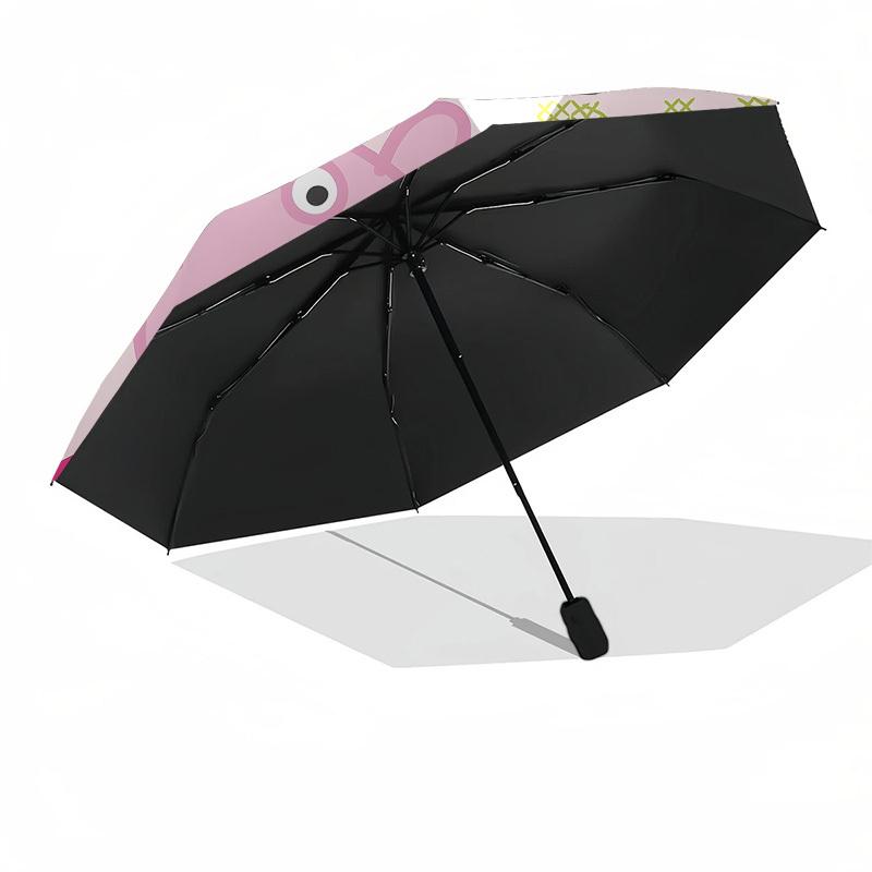 Raincoat, Raindrops Automatic Opening and Closing, 8 rib Structure Portable Umbrella, Suitable for Men and Women in All Seasons  Perfect Gif