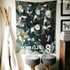 Kaiju No 8 Wall Tapestry Aesthetic Wall Hanging Printed Fabric Blanket Decorative Tapestries for Bedroom Living Room Home Decor