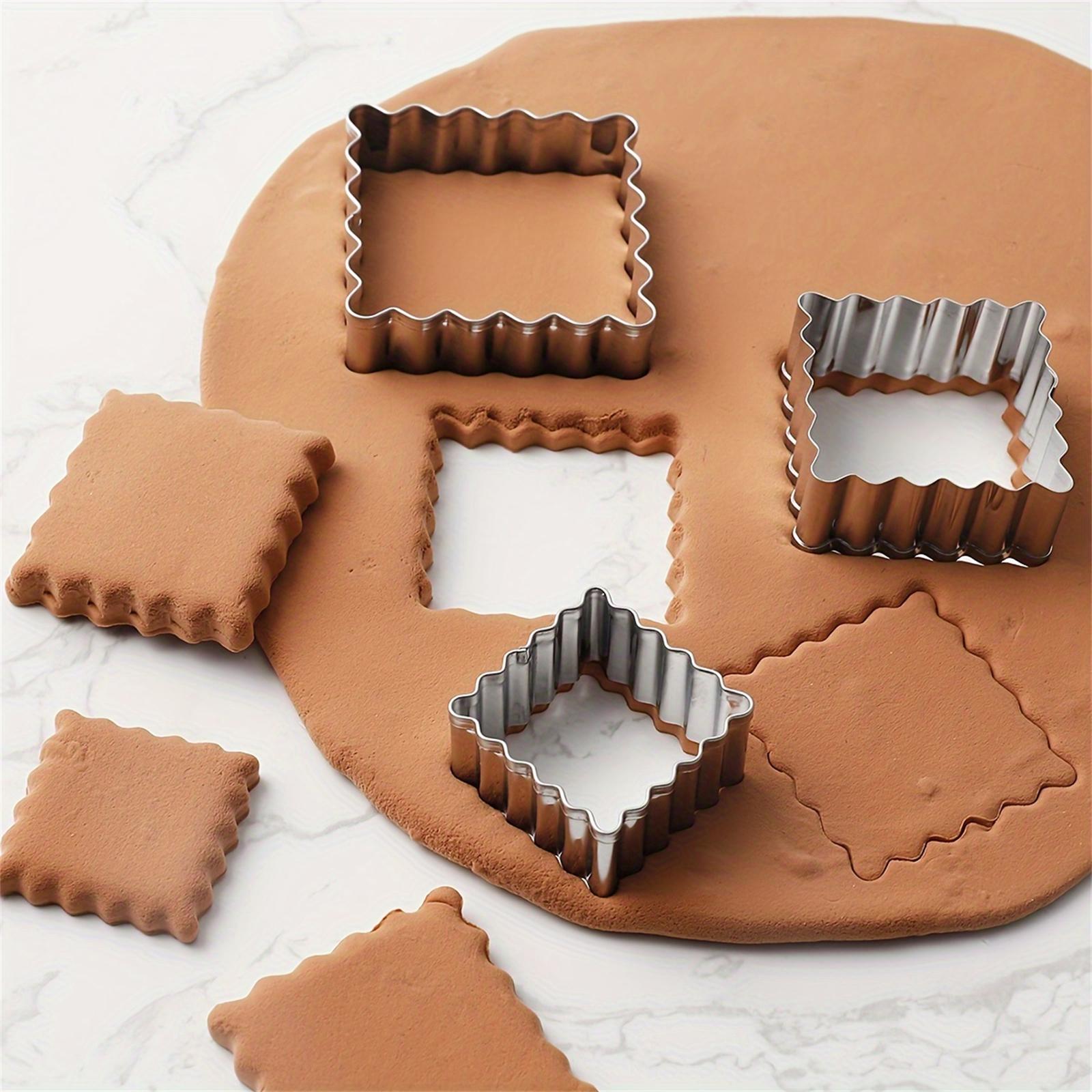 

Набор из 3 предметов из нержавеющей стали для вырезания печенья One Size