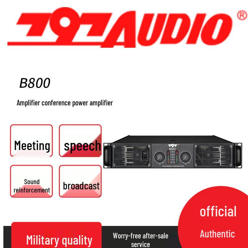 

797audio B800 Conference Power Amplifier