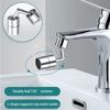 Universal Rotary Faucet Extender Universal Extender Splash Proof Filter Bathroom Sink Kitchen Anti Rust Rotary Faucet Aerator