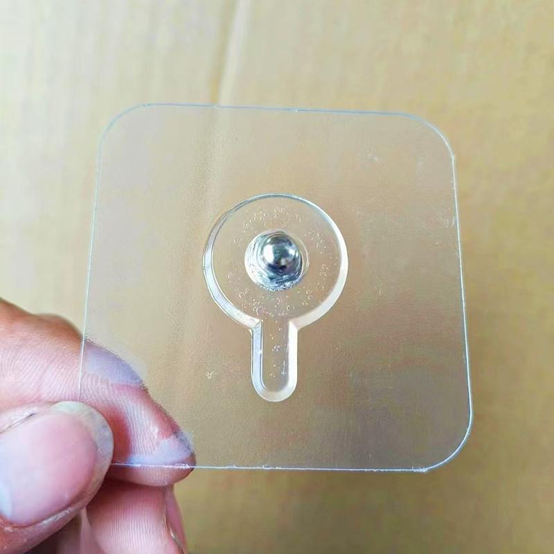 1Pcs Self-Adhesive Non-Punching Wall Crochet Po And Frame Home Decoration Organization Hardware Accessories