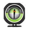 Luminous LED Car Inclinometer Adjustable Slope Angle Meter Balancer Measuring Universal