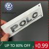 2026 Hot For VOLKSWAGEN VW For VW Polo 1.4 1.6 Trunk Lettering Displacement Standard Rear Tail Mark Silver