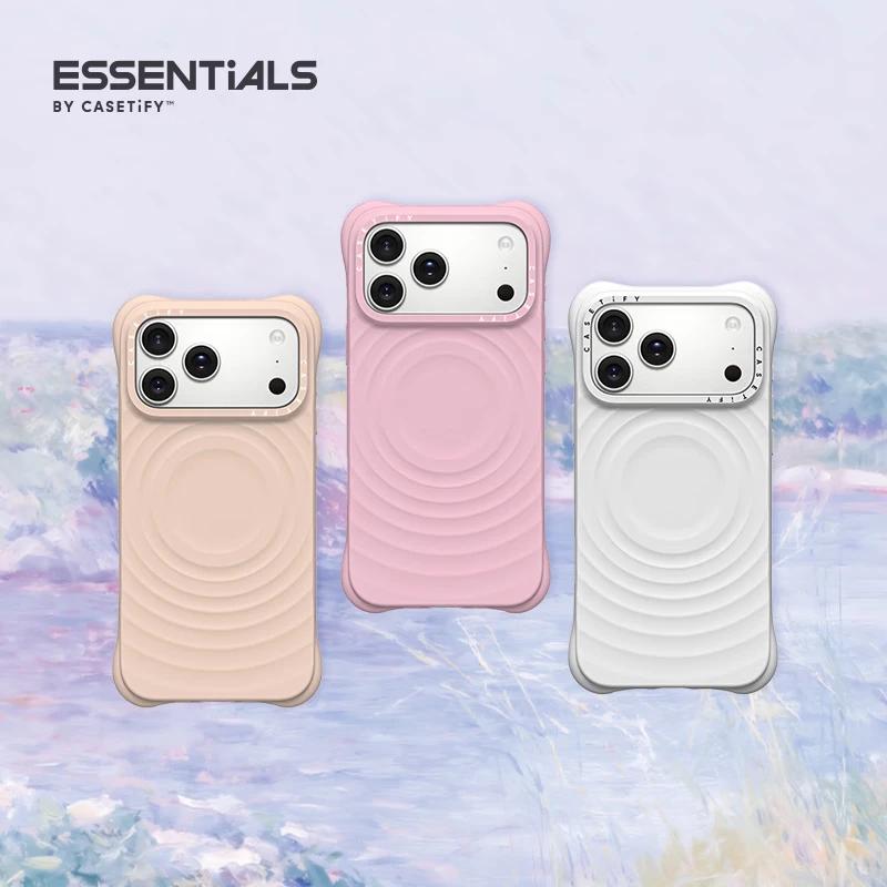 

Чехол для телефона CASETIFY Ripple с поддержкой MagSafe iPhone 17 Pro Max