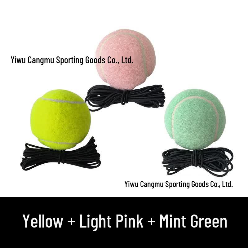 LISM Rebound Tennis Ball with Elastic Rope