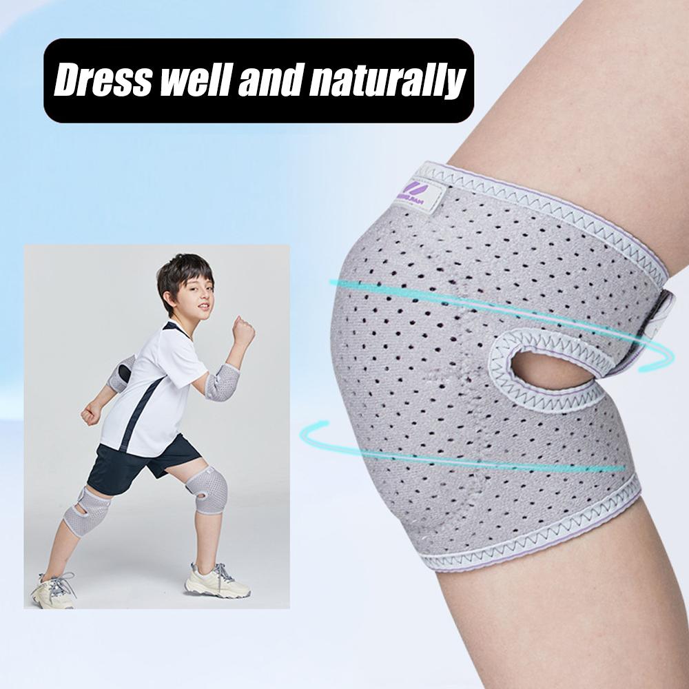 1 para sportowych ochraniaczy na kolana Gąbka Ochraniacze na kolana Chroń staw kolanowy Antykolizyjne wsparcie kolan dla dzieci Dzieci Tańczące Jazda na łyżwach