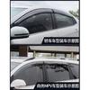 Suitable for 2009-2014 Lotus L3 racing sun and rain shield injection molded window rain shield and rain shield modification