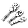 Professional Multipurpose Bidirectional Ratcheting Socket Head 72 Precise Teeth Short Handle Construction 3 Size Option