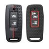 Capa de Chave Remota de 3 Botões Porta-Chaves de Silicone Capa de Chave para HONDA PCX 160 VISION PCX160 SH350 2021 Carcaça Sem Chave Fob