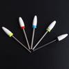 Flame Ceramic Nail Grinding Head - Corn Shape Electric Manicure Tool