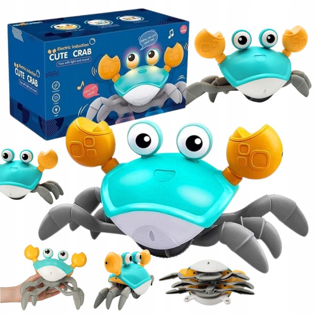 Escape Crawling Crab Walking Interactive Toy For Children Led Xl