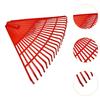 Lawn Rake Head Replacement Multipurpose for Spring Shrub Grass with 21 Tines