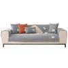 Sofa Cushion Four Seasons Universal Non-slip Pure Cotton Fabric All Cotton Cover Towel Modern Quilted High-grade Simple Cushion