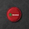OENU7 Car Coaster Water Cup Bottle Holder Mat Anti-slip Pad For Skoda Octavia 2 3 Fabia A7 Rapid Superb Kamiq Kodiaq Accessories