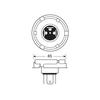 Ampoule Halogène H5 R2 Visio 60/55W 12v