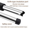 Stainless Steel Coconut Opener with T-Shaped Handle Universal Coconut Opener Tool for Young Mature Coconuts Rust-Proof Essential Kitchen Tool for