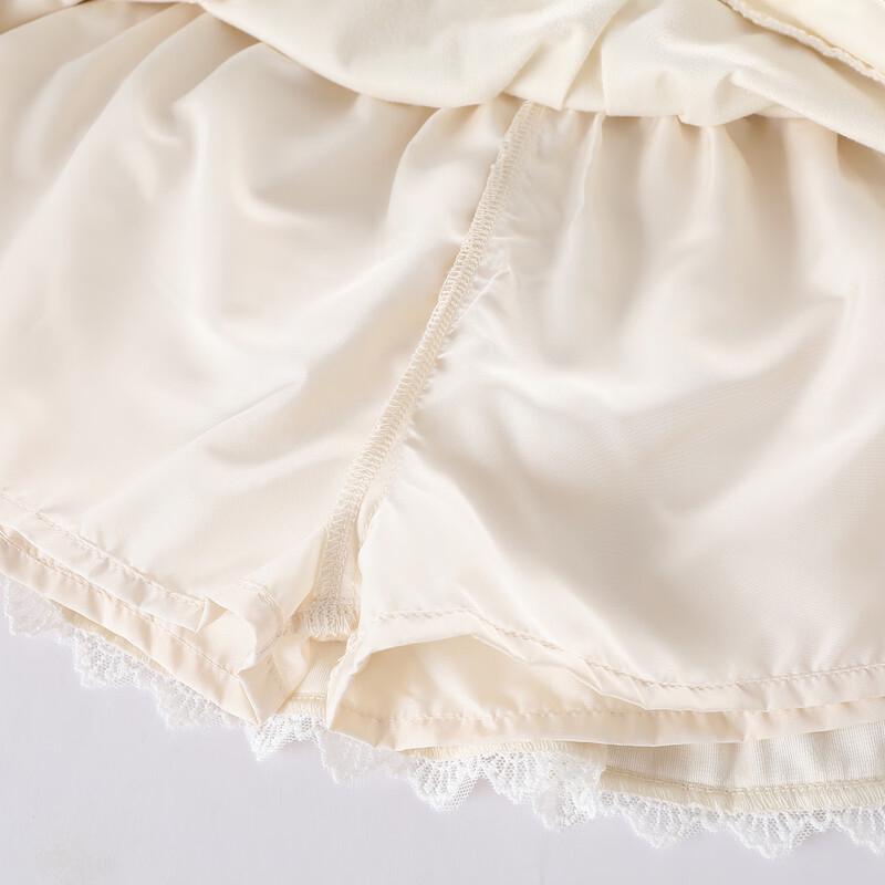 Girls' Korean Style Tiered Ruffle Skirt