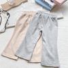 Girls' Summer Short-Sleeve Top & Casual Long Pants Set