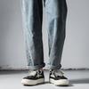 Men's Autumn Black & White Height-Boosting Skate Shoes - Trendy, Casual, and Versatile Low-tops