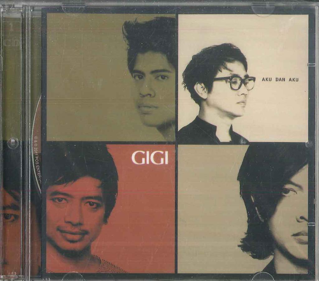 CD GIGI - Aku Dan Aku NONE POS ENTERTAINME 2011 Indonesia Rock Used