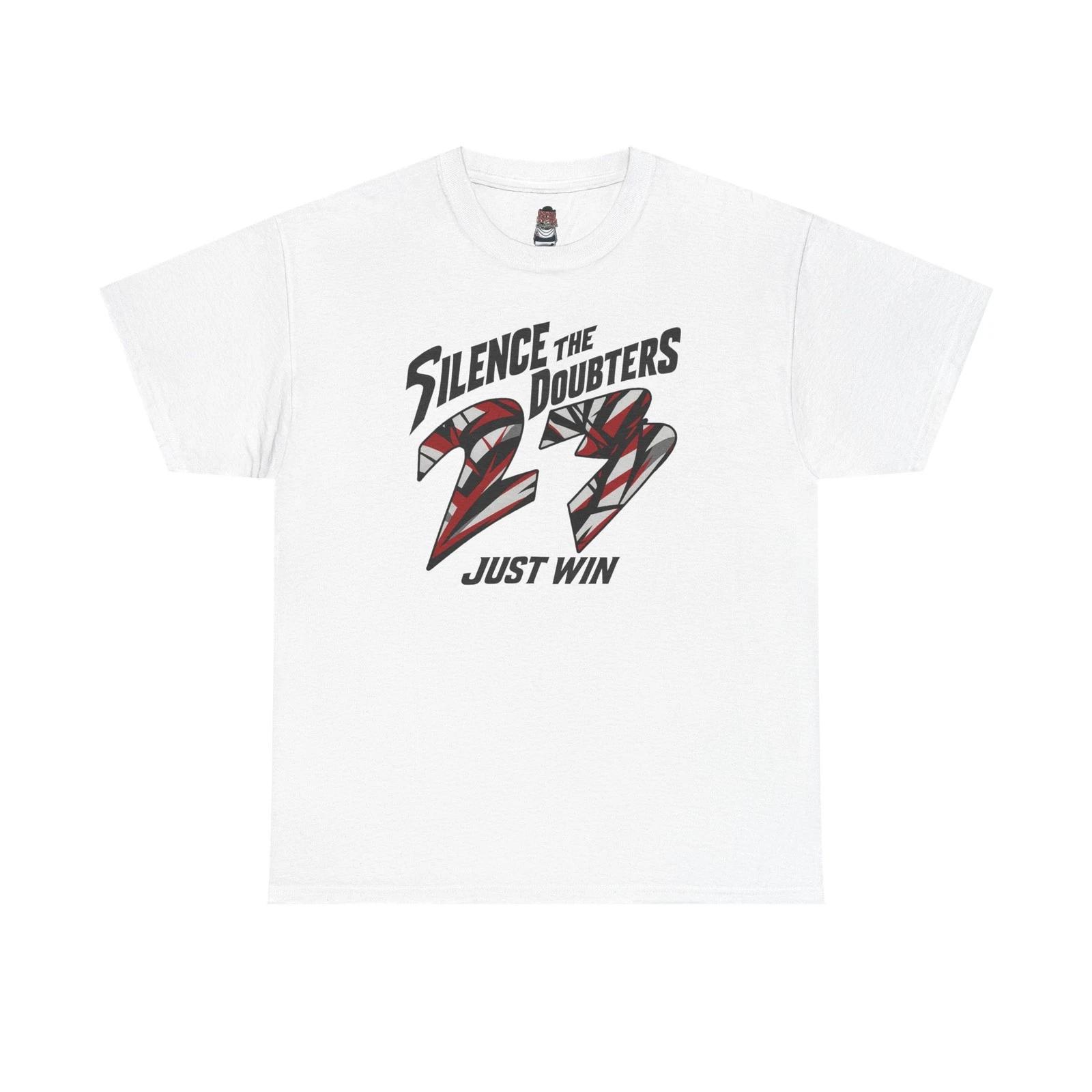 Shirt To Match Retro 8 Bugs White and True Red -Silence The Doubters S