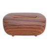 Wood Grain Essential Oil Diffuser 3 Timer Settings Aromatherapy Humidifier with LED Lights Remote Control Dry Burn  