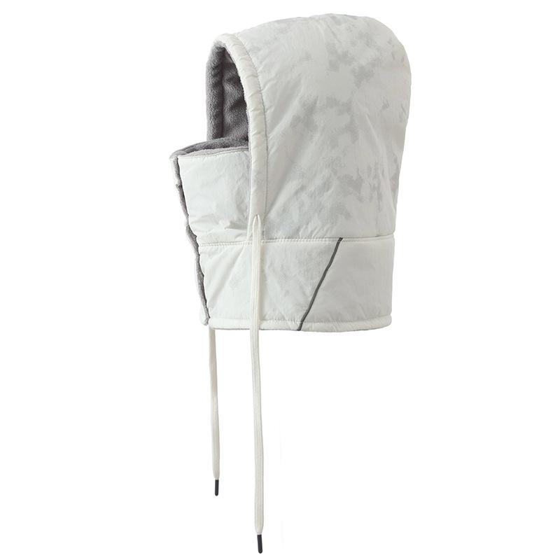 

Зимняя велосипедная ветрозащитная и теплая шапка-пуловер может использоваться как шарф-маска, шапка для защиты от холода, новая шапка-ушанка с кулиской и водяным знаком One Size