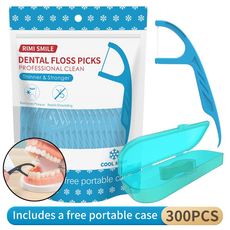 300/150/30 KS - Nová dentální nit s velkým ústem s mátovou příchutí, pomůcky pro mezizubní čištění