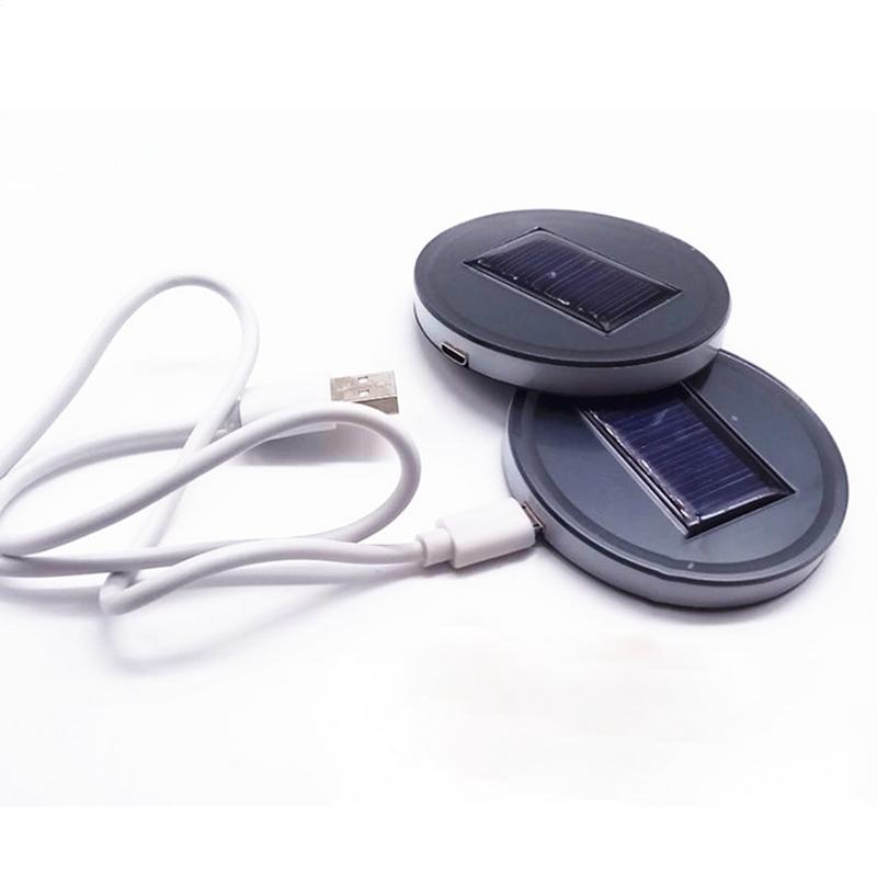 Car Cup Coaster 2 Pieces Light Up Cup Holder Coasters 7 Colors Changing Anti-Slip Mug Pad For Women Men Night Driving Road Trips