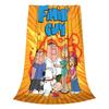 Families Guys Peter Griffin Fleece Throw Blankets Cartoon Funny TV Blanket for Home Bed Lightweight Outdoor Breathable