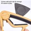 Guitar Capo High Strength One-Handed Operation Easy To Use Acoustic Guitar String Steel Ukulele Capo Guitar Picks