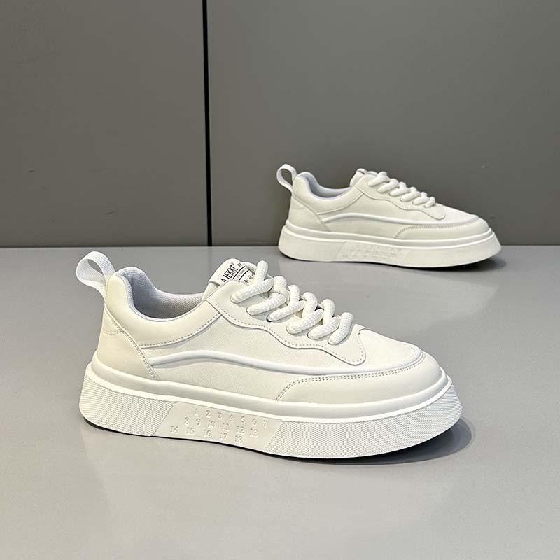 Herfst nieuwe leren casual instappers lichte zool comfortabele sportschoenen ysd