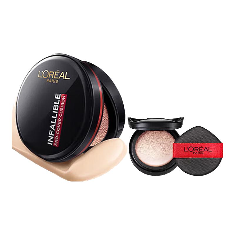 

Тональный кушон L Oreal Paris с запаской