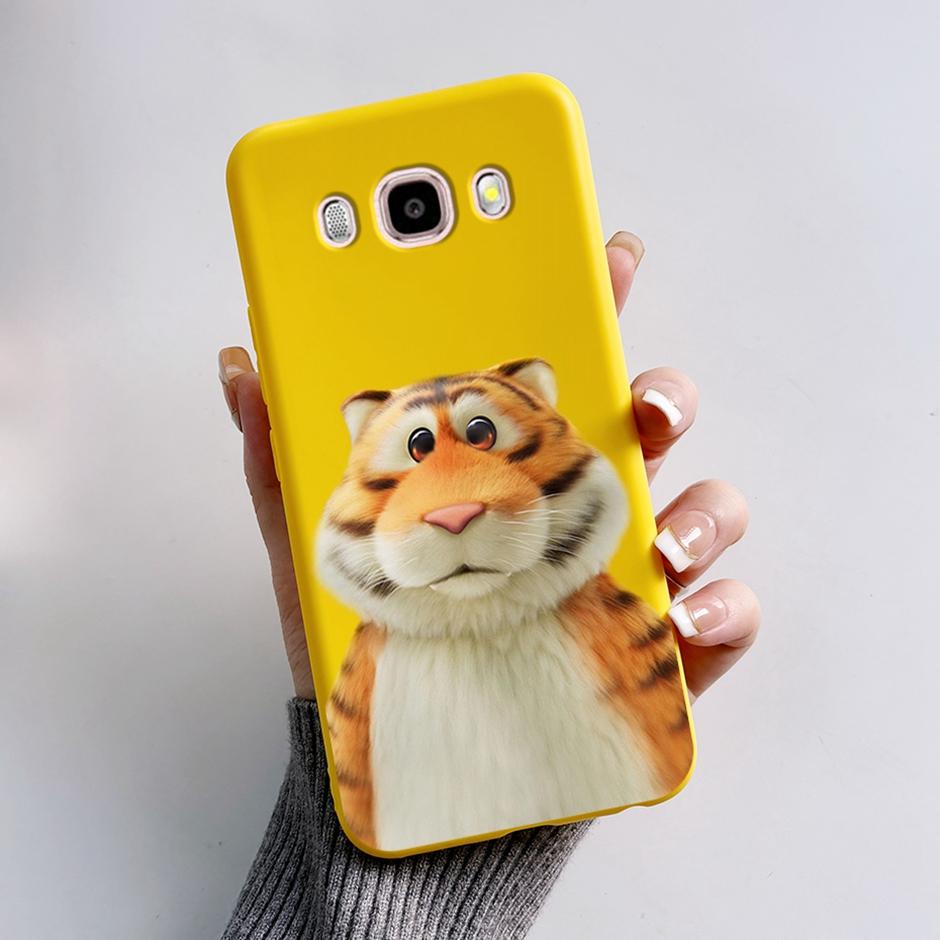 For Samsung Galaxy J7 2016 Novel Style Painting Back Cover Coque For Samsung Galaxy J7 2016 Cute CartoonThick Fashionable Shells