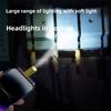 Portable Type-C Mini Flashlight with Lanyard Keychain Flashlights NEW USB C Emergency Lamp  Camping