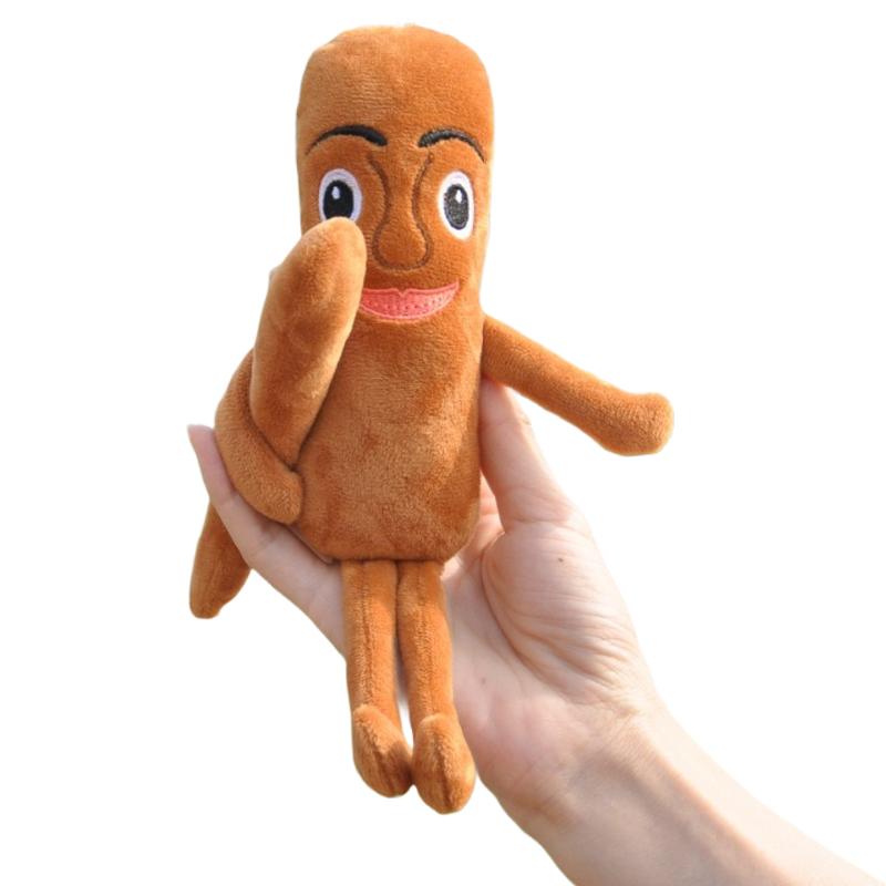 Tung Tung Sahur Plush Toy Keychains Kawaii Shark Stuffed Plushies Cute Animes Italian Brainrot Cute Doll Pendant Shark Figurine