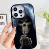 LZ13 Death Prayer Grim Reaper Skull Soft Phone Case for Samsung S24 Ultra S23 Plus A16 A54 A34 A06 Infinix Hot 40 30i Lens Protection Shockproof Cover