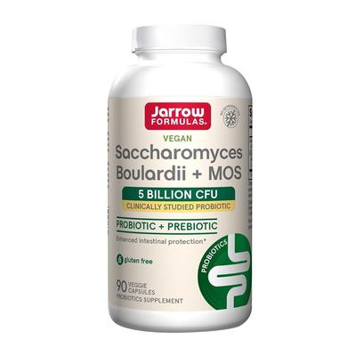 Vegan Saccharomyces Boulardii + MOS Probiotic 5 Billion CFU, 90 Veggie Capsules
