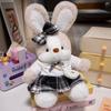 Skirt Rabbit Flower Plush Toy Wear Dress Bunny Doll Kid Birthday Decoration Gift