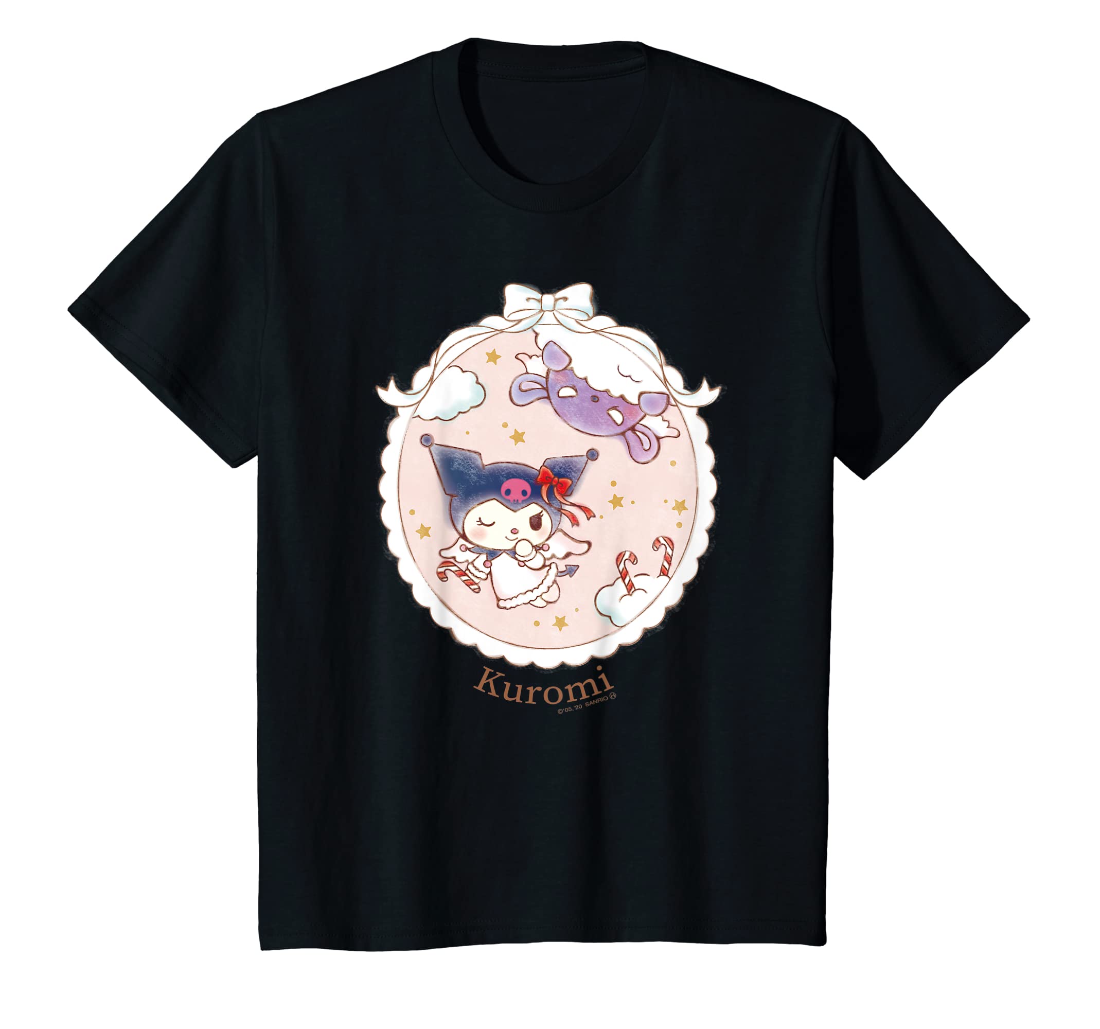 

Amazon Exclusive Kuromi Angel Kids T-shirt чёрный
