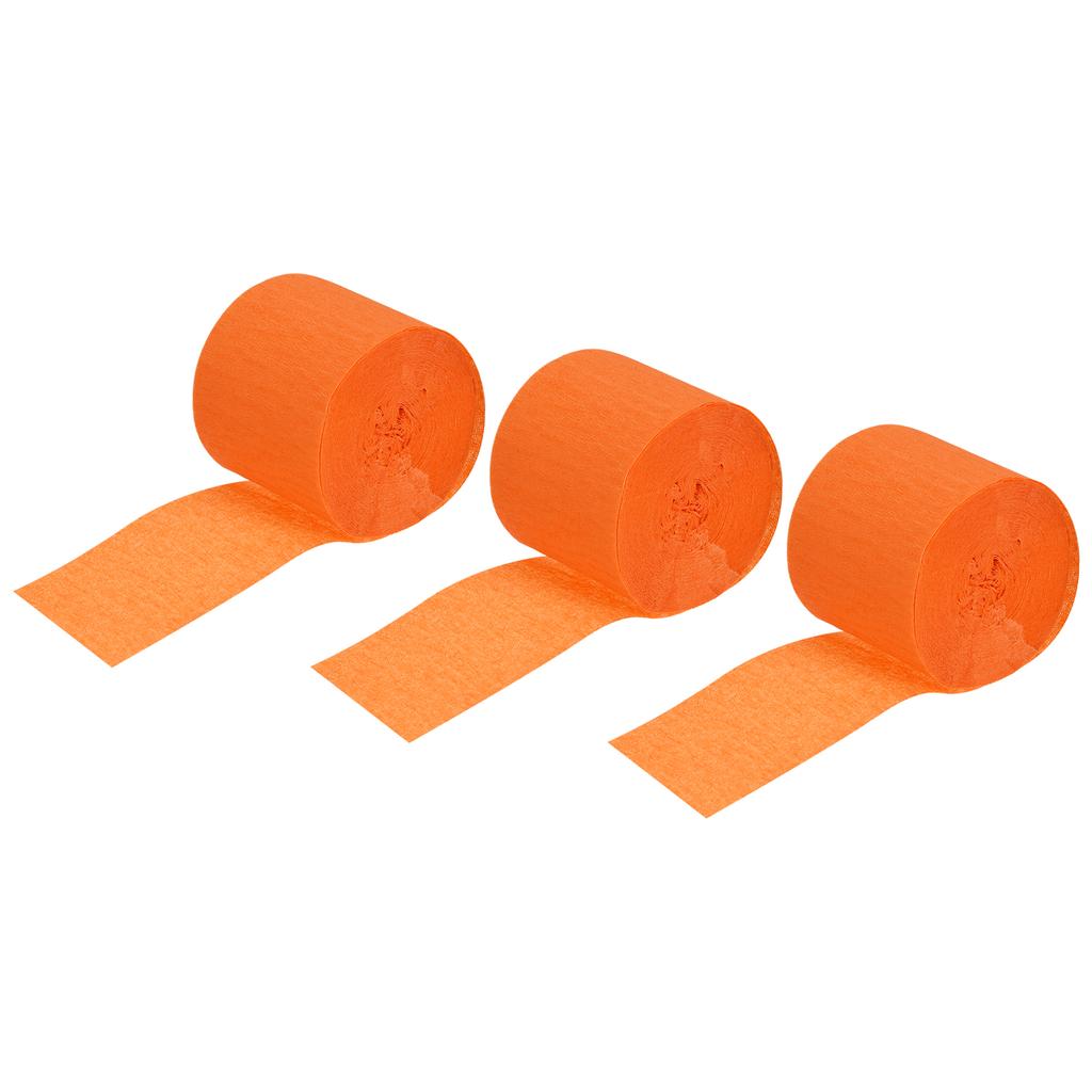 3/6 Stück Lebhafte Krepppapier-Luftschlangen Party-Luftschlangen Dekorationen 1,37" für Verschiedene Geburtstagsfeier Hochzeits-Festival-Dekorationen